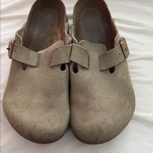 Men's Tan Suede Sandals